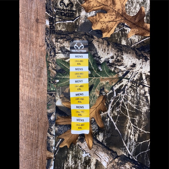 Real tree Edge Camo Men's Pants 5 Pocket Flex Jeans Deer Hunting NEW Multi SZ - Picture 2 of 11